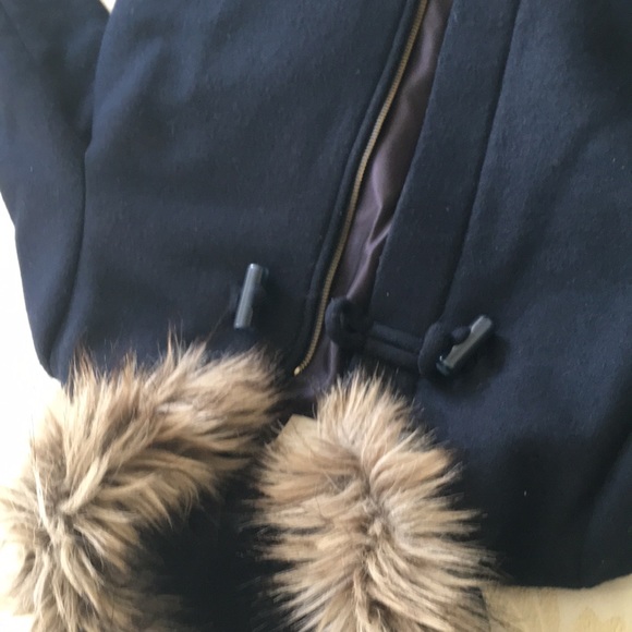 Zara navy coat - Picture 8 of 12